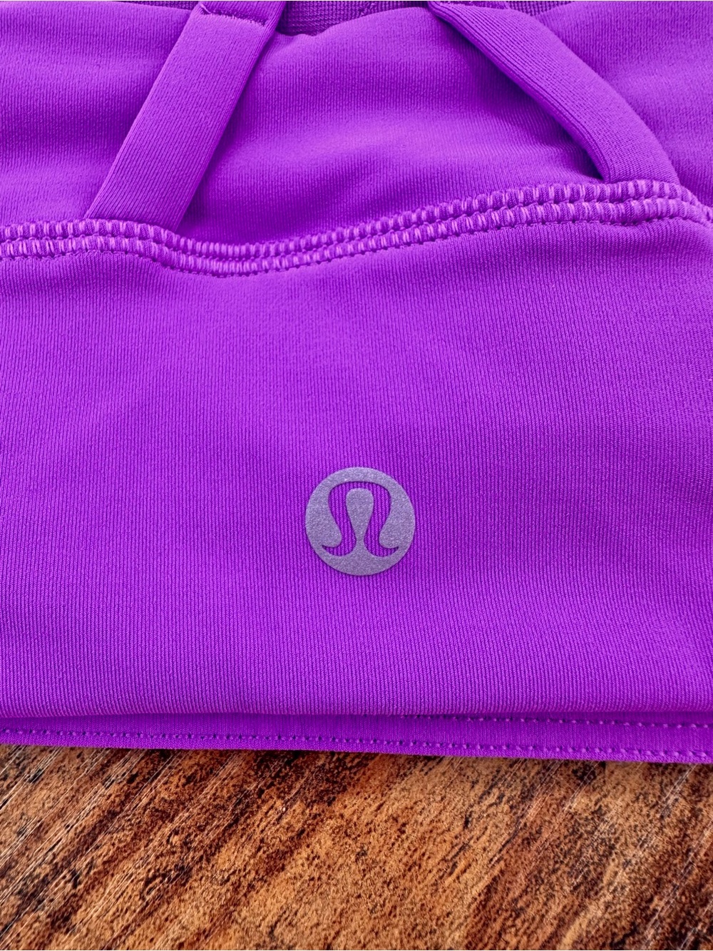Lululemon Energy High-Neck Longline Tough Bra B-D Cups, Moonlit Magenta, 6 - Picture 11 of 16